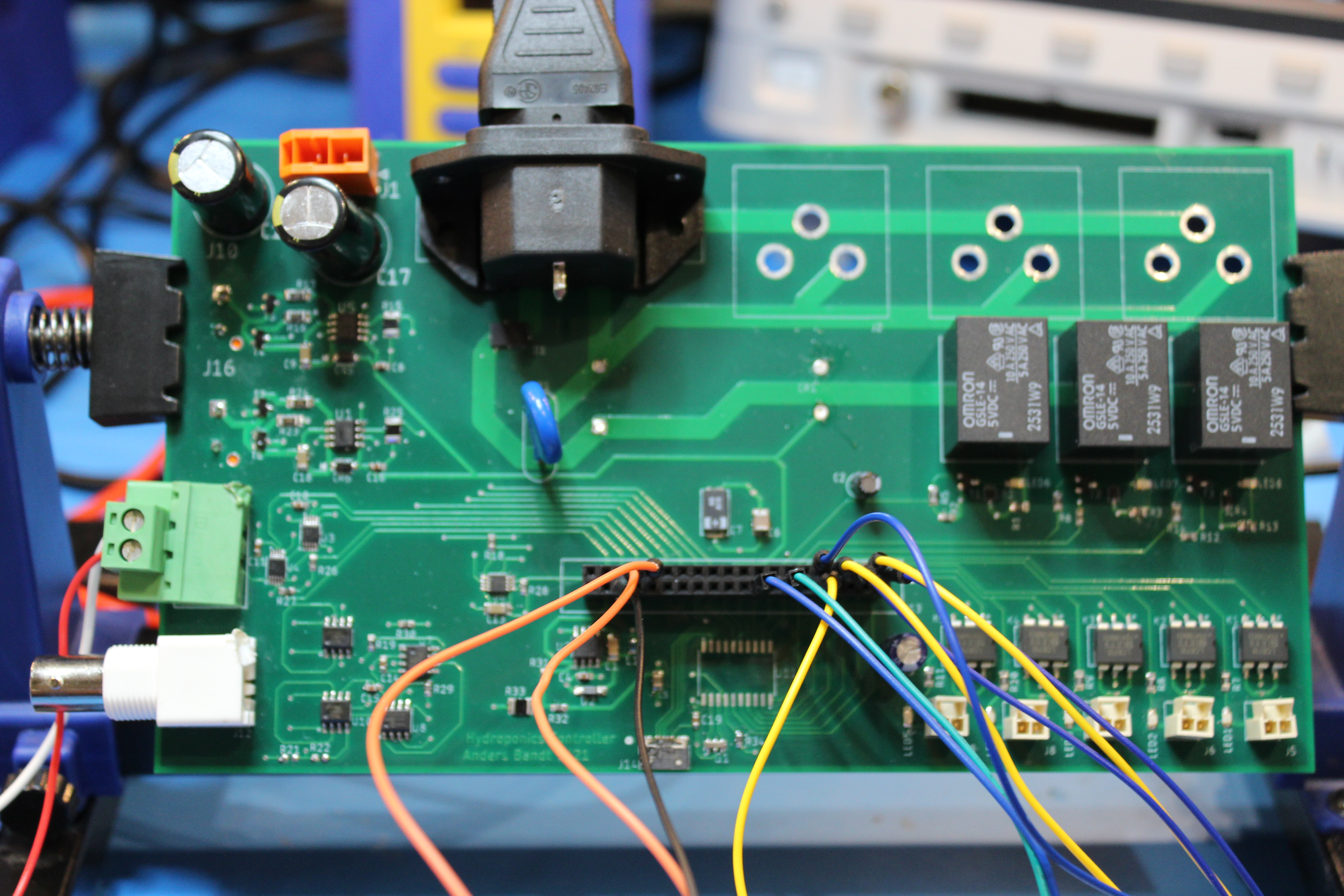 Hydroponics control board